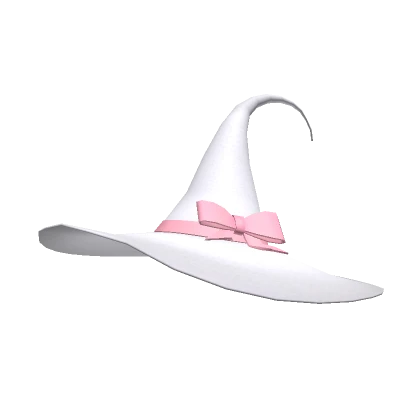 ♡ spooky simple halloween witch hat pink 