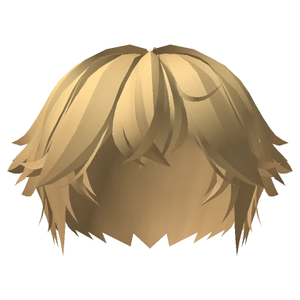 Fluffed Shy Hair [Blonde]