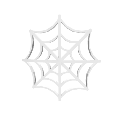 Spider Web Face Sticker 🕷️