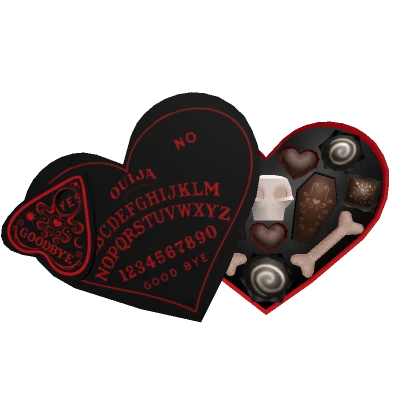 Ouija Chocolate Box Red