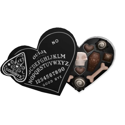 Ouija Chocolate Box White