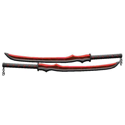 Dual Crimson Katana