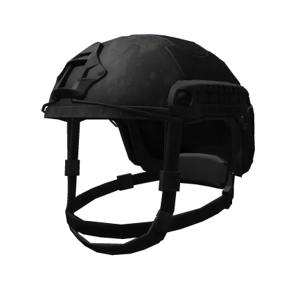 Black Mixpat Velcro FAST Helmet B