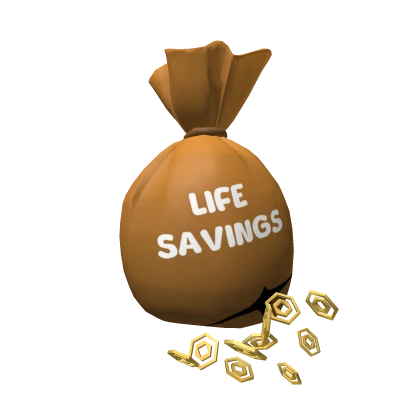 Life Savings Torn Bag