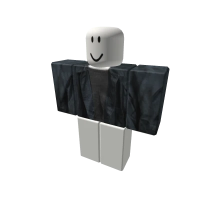 black coat top