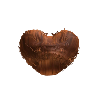 Heart Shaped Glamorous updo in Ginger