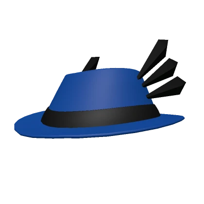 Blue Winged Fedora