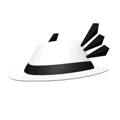 White Winged Fedora