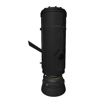 Cylinder Jetpack Blocky (Dark)