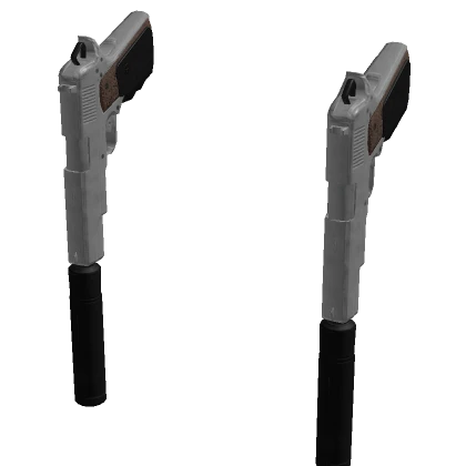 Handheld Dual Silverballers Gun