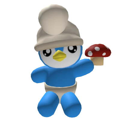 Cute Smurf Penguin Buddy🍄🐧