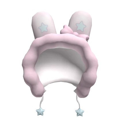 ♡ kawaii star bunny hood