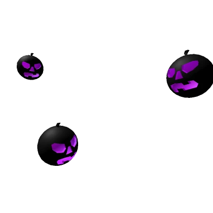 Floating Purple Pumpkins V1