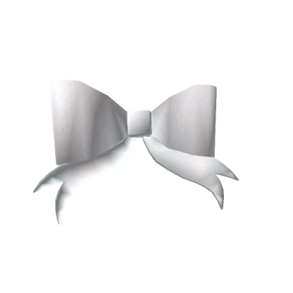 cute white bow