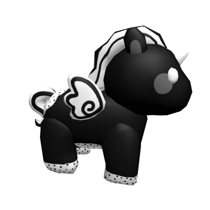 Cute pony cookies and cream (black)