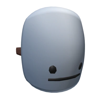 just a white mask