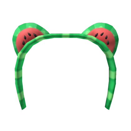 🍉Kiki Watermelon Bear Ears Headband