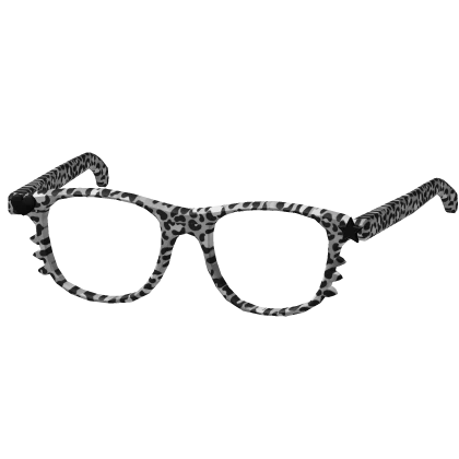 kitty glasses rawr yay snow leopard