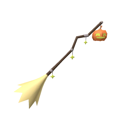 Halloween Witch Broom