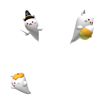 Halloween Cat Ghosts Aura