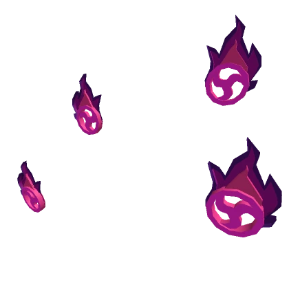 Purple Fire Wheels