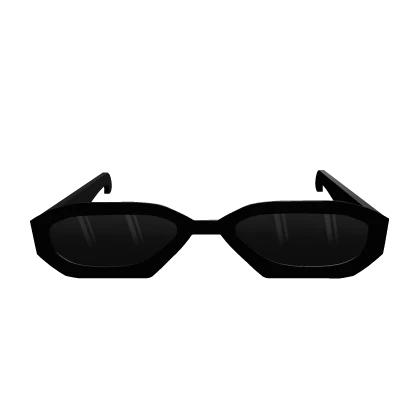 Black Low Sitting Sunglasses Shades