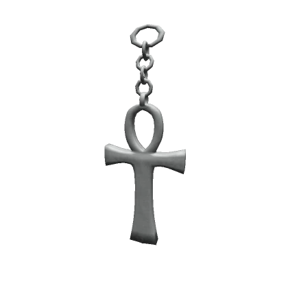 Silver Waist Ankh Charm [1.0]