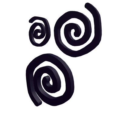 anime swirly dizzy expression