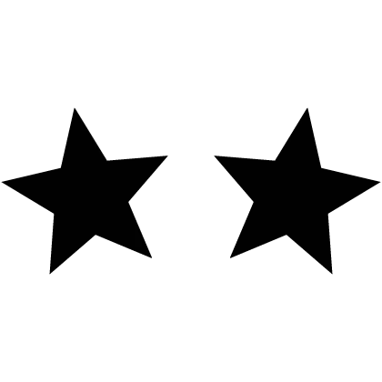 silly dark face stars