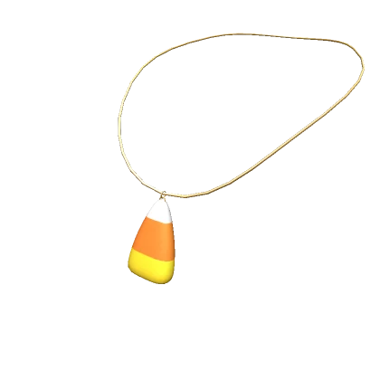 Halloween Candy Corn Necklace - 3.0 🎃