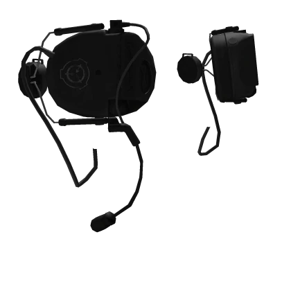 SCP Stowed TacCom V Headset