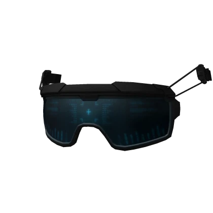 Tactical FAST Combat Visor [Blue HUD]