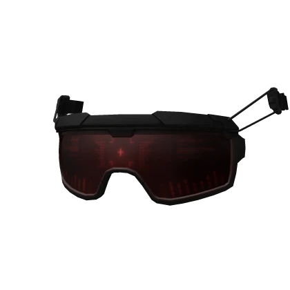 Tactical FAST Combat Visor [Red HUD]