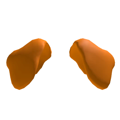 Orange Halloween Dog Ears