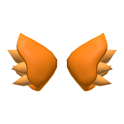 Orange Cat Ears