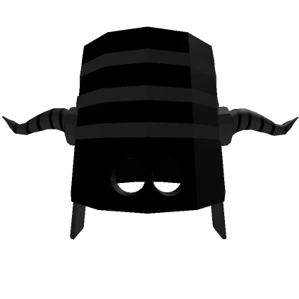 Black Bucket With Horns