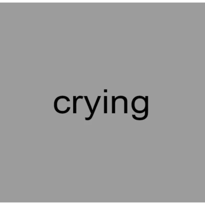 crying (profile picture)