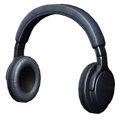 blue y2k casual headphones