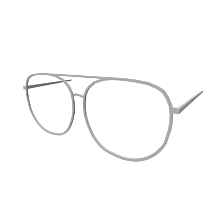 KPOP Aviator Glasses - Silver