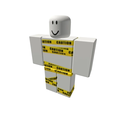 Caution Tape Halloween Costume