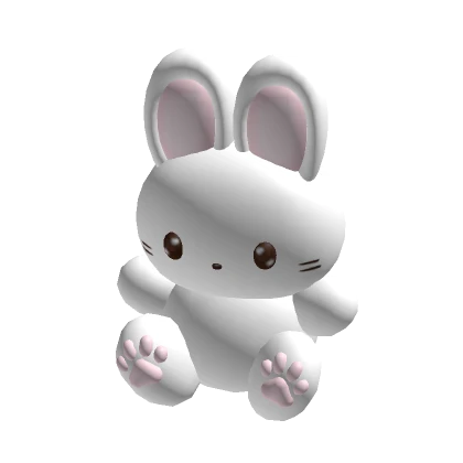 ♡ kawaii bunny plushie (holdable)