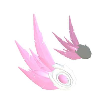 Neon Pink Head Wings