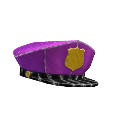 Stylized Night Security Guard Hat