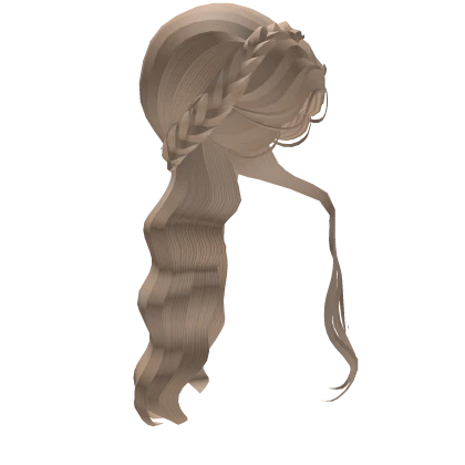 Braided Blonde Hair of Venus with Extension