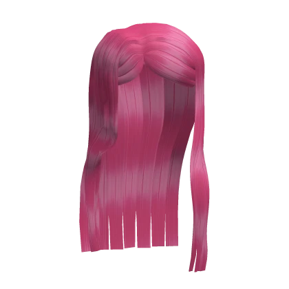 Sleek n' Dainty Hair in Hot Pink