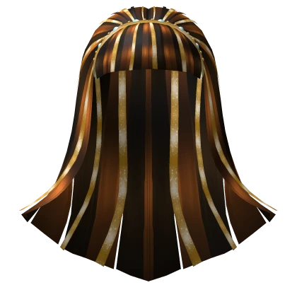 Cleo's Iconic Mummy Hair in Brown & Gold