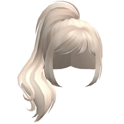 Platinum Gyaru Glamorous Ponytail