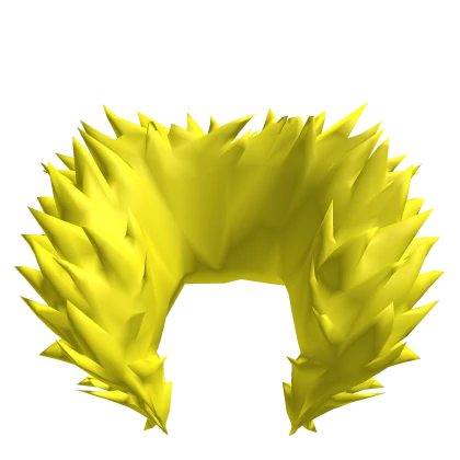 Large yellow neck fur