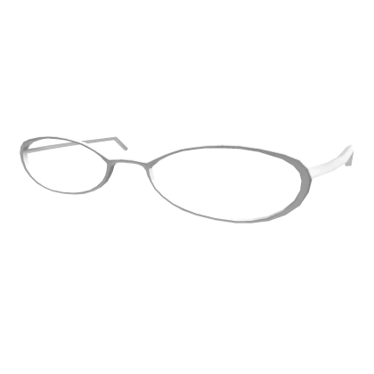 Foxy Glasses White