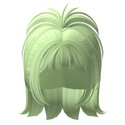 Y2K Popstar Ponytail Green